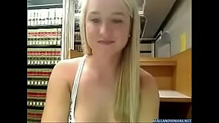 hot blonde masturbqtion in the bathroom and she show how to wear a girl bra and panty