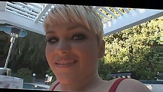 busty short haired milf belted to the bench and fucked hard