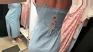 milf trying on new clothes