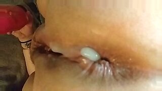 gloryhole anal creampie