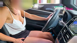 cheating girlfrirend sucking dick in a parking lot while talking on the phone with boyfriend