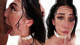 horse cums on girls face