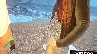 handjob on the beach