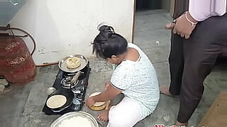 busty lesbians fierce sex in kitchen x videos